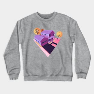 Average Pink House Crewneck Sweatshirt